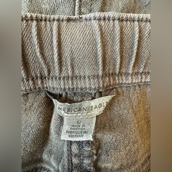 American Eagle Denim Tomgirl Short charcoal gray size 12 - Picture 4 of 10